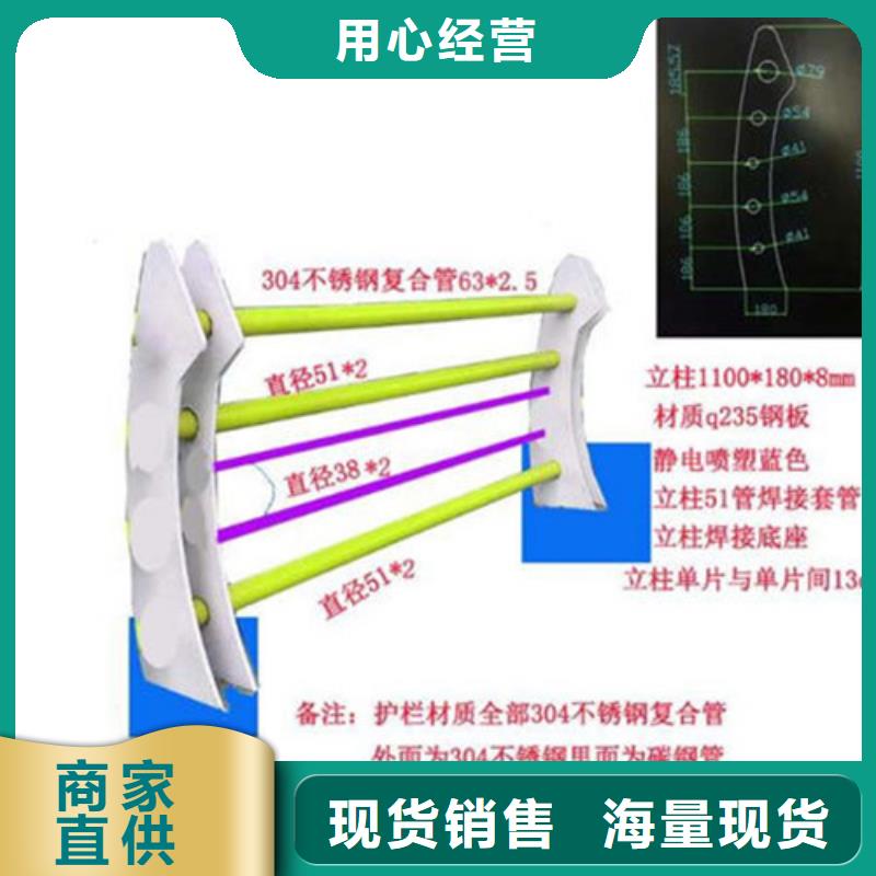 ​不锈钢复合管【【热镀锌立柱】】产品细节欢迎来电咨询