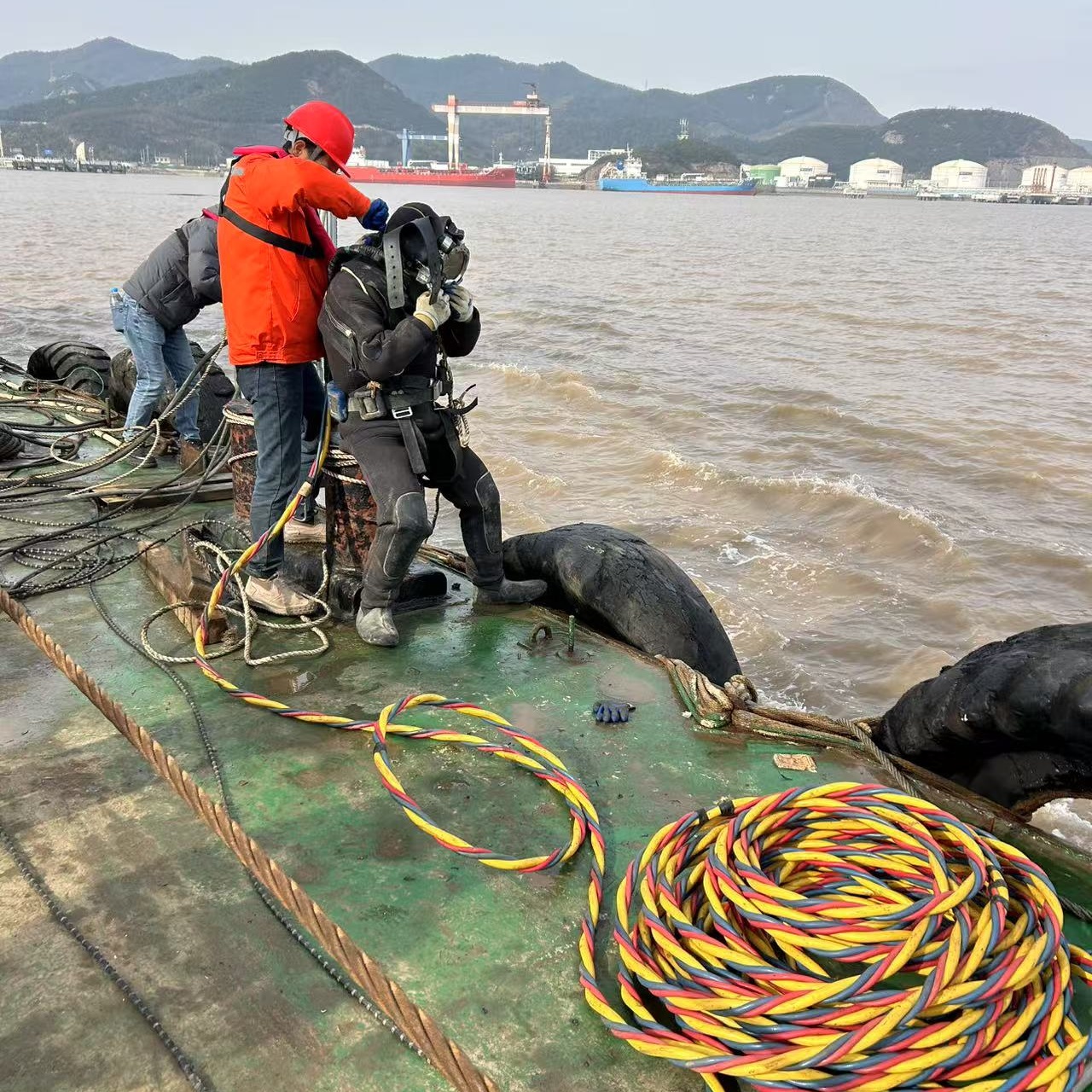 水下管道水下封堵一站搞定