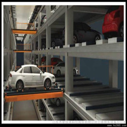 广安岳池四柱双层停车工艺精湛