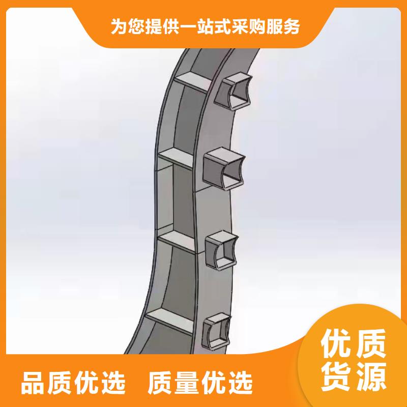 灯光景观护栏厂家防撞护栏立柱严格把控每一处细节本地厂家