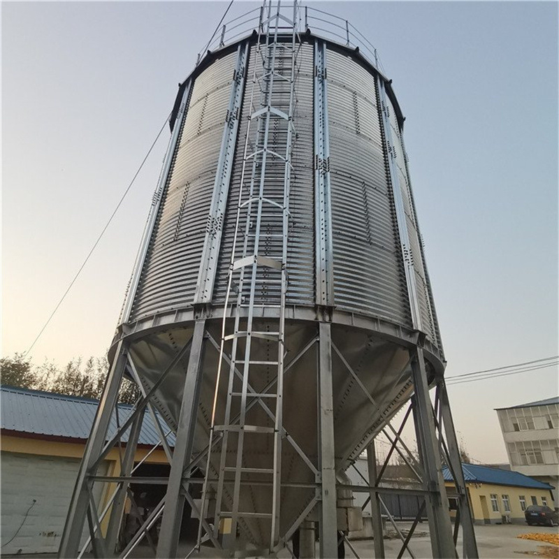 立筒装配式粮仓钢板仓施工方案