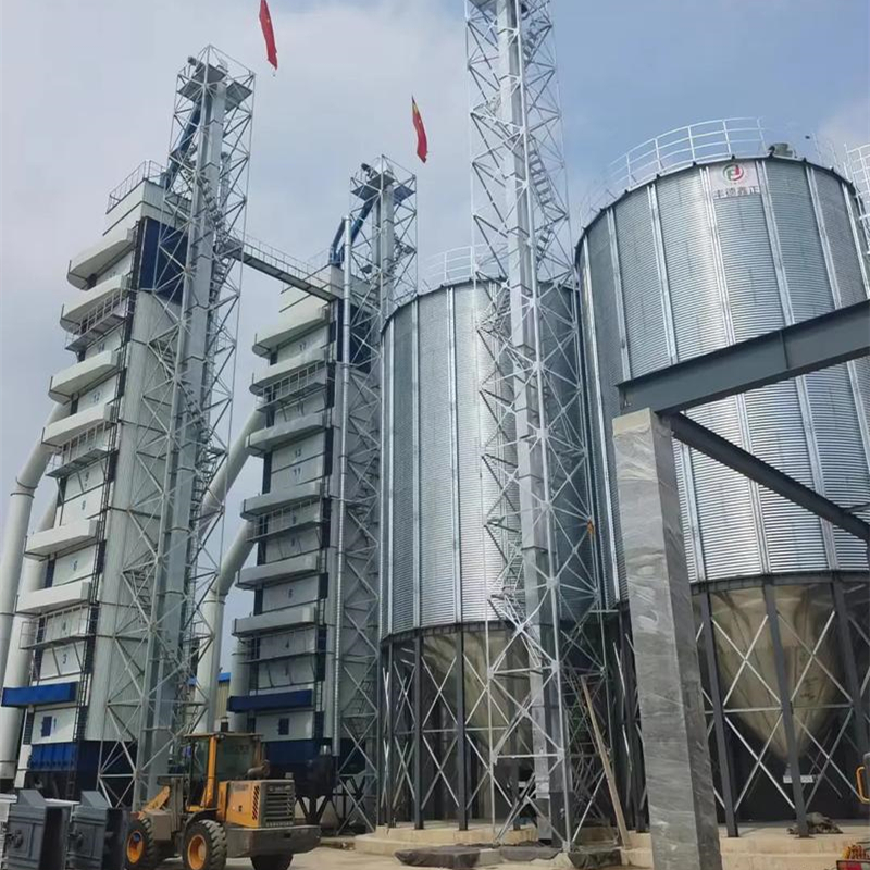 生产装配式锥底镀锌钢板仓的实体厂家