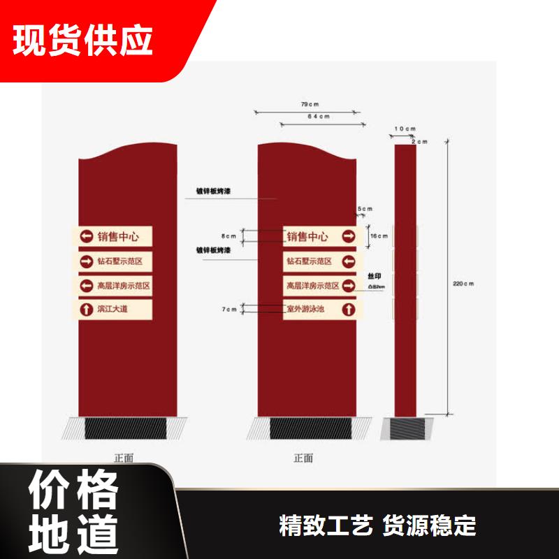 医院导视牌来厂考察海量现货直销