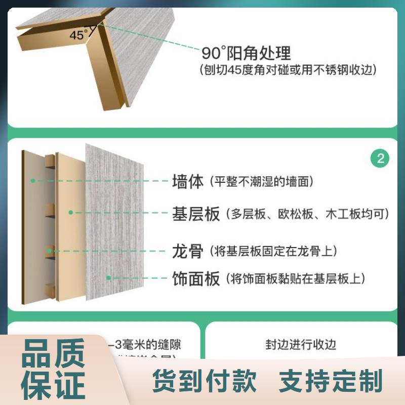 木饰面-竹木纤维集成墙板可接急单选择大厂家省事省心