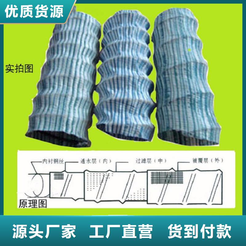光山软式透水管透水管实拍展现