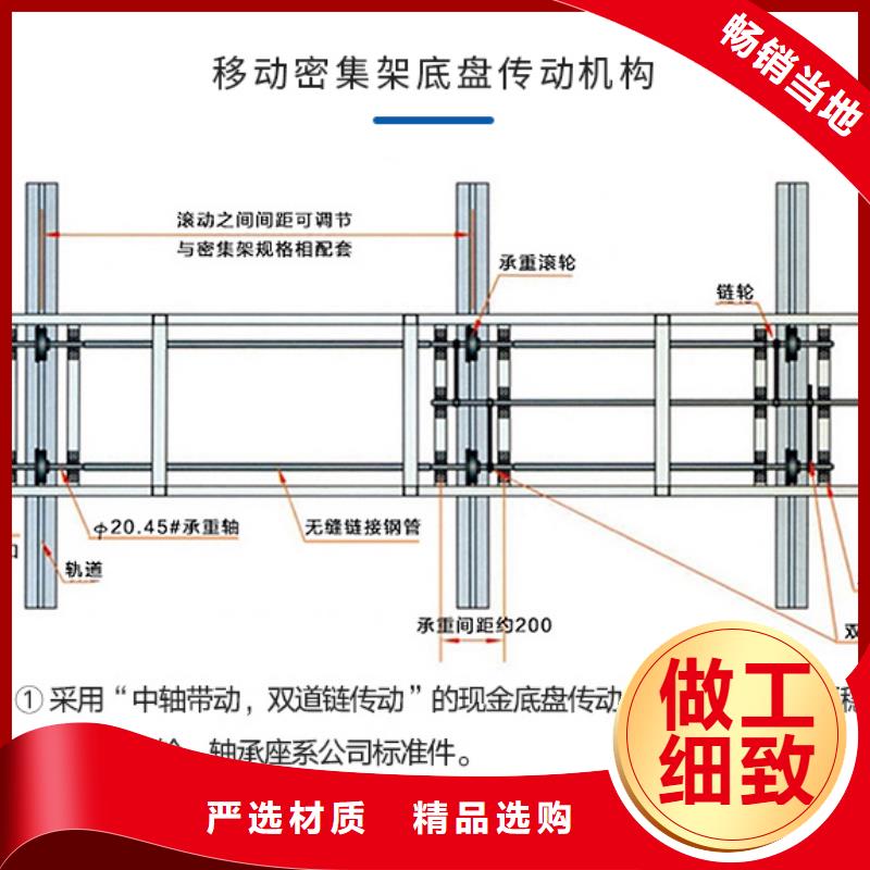 手摇密集柜-档案柜厂家匠心品质附近生产厂家