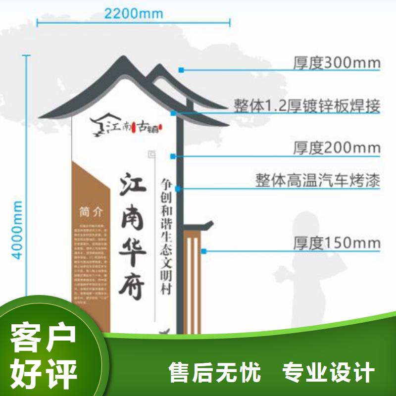 社区美丽乡村标牌质量保证从厂家买售后有保障