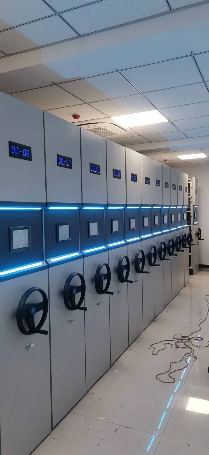 共同合作【桦平】深圳机械手动密集柜