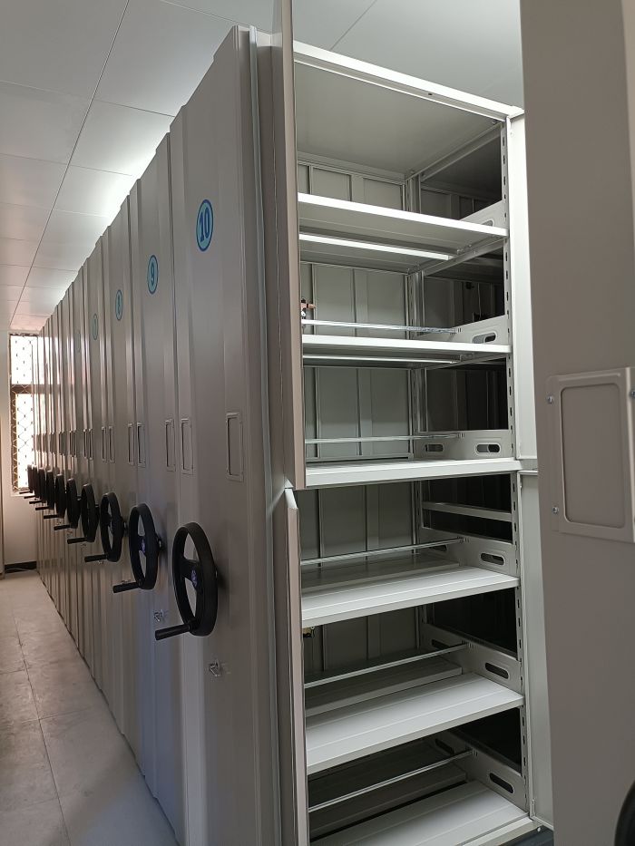 财务密集架手摇文件柜细节严格凸显品质