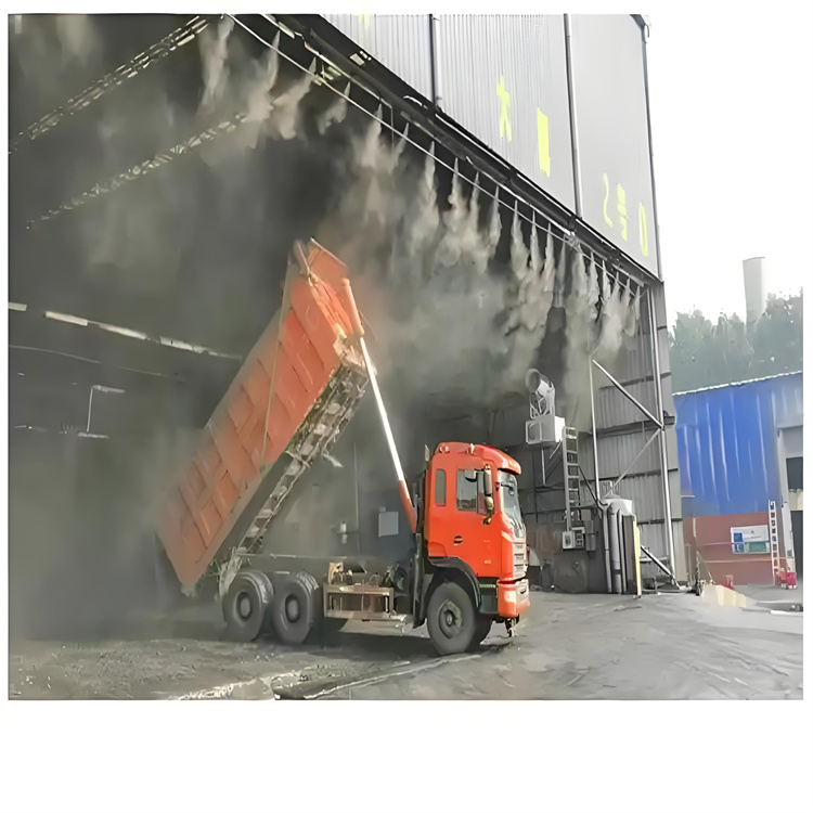 沥青搅拌站喷雾降尘广受好评周边品牌